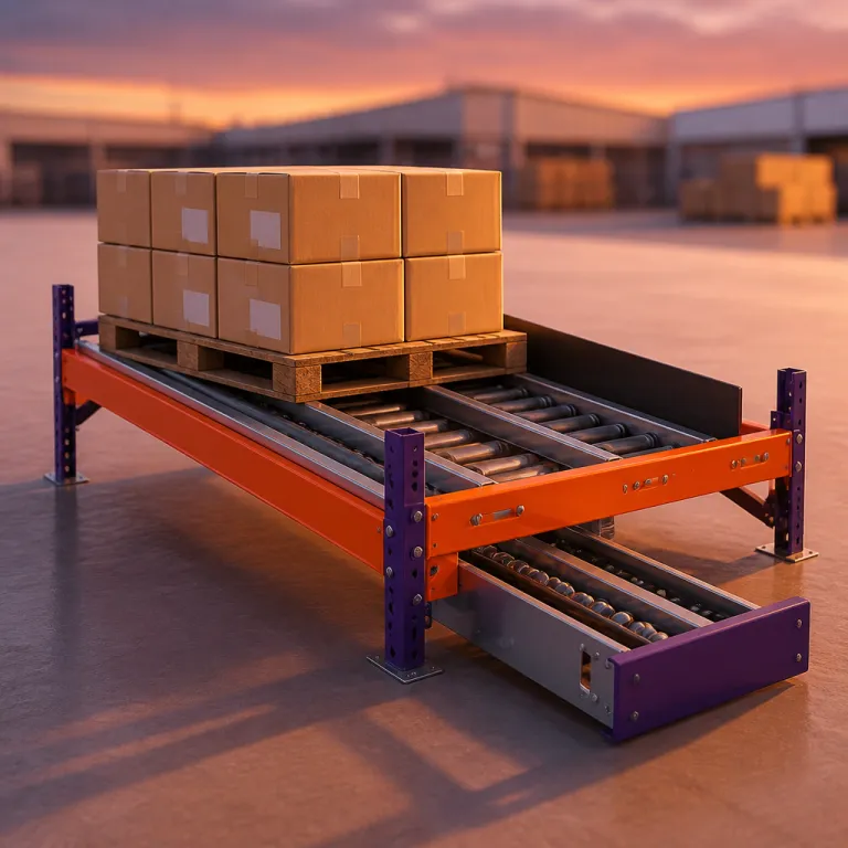 Comment le rayonnage dynamique transforme la logistique import export en entrepôt